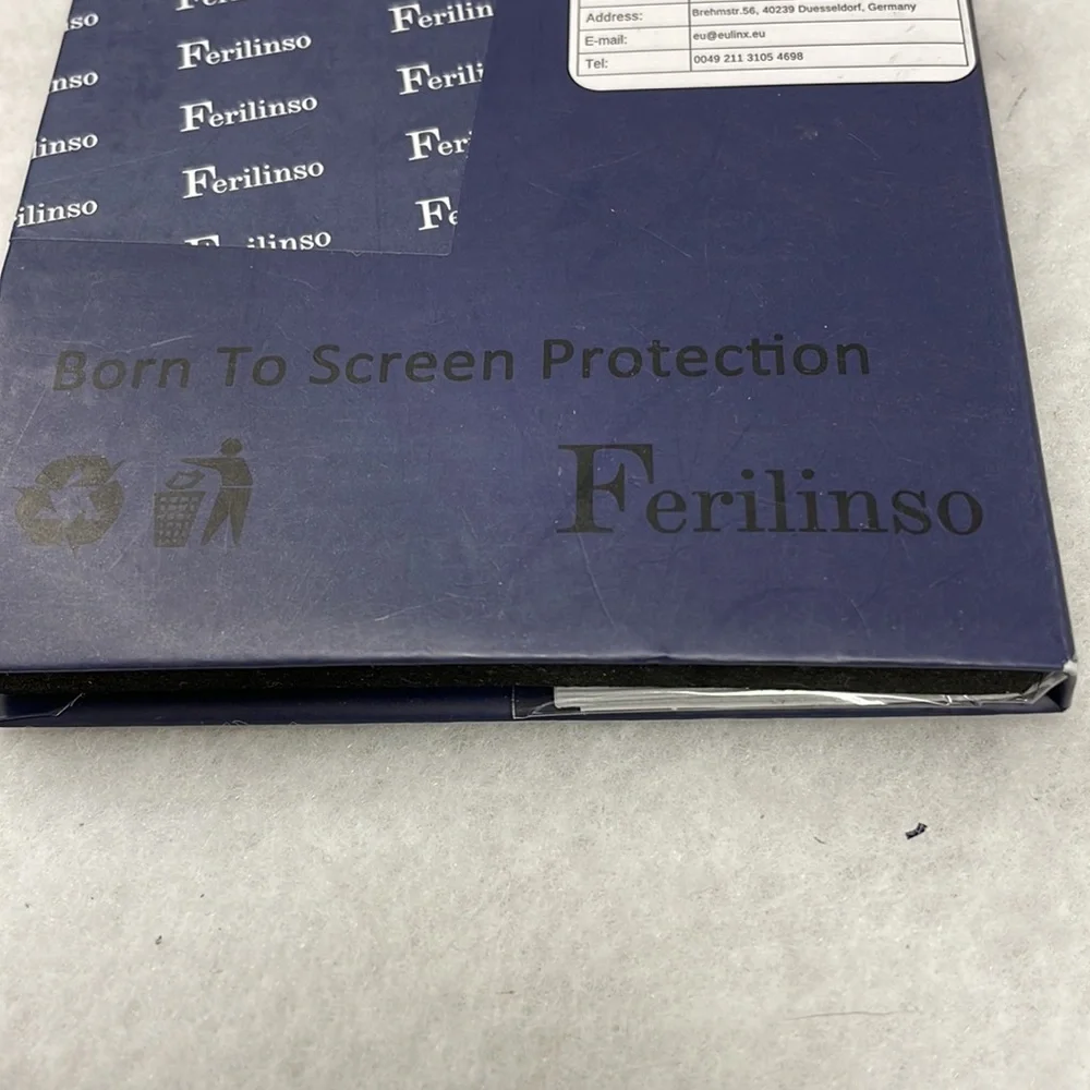 NEW!!! Ferilinso protector iPhone pro max tempered glass